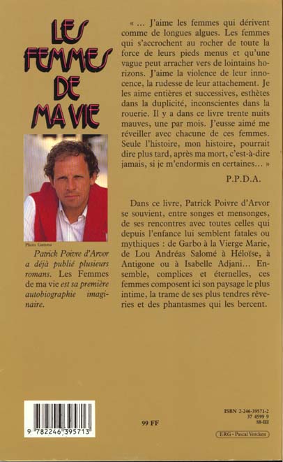 Quatrième de couverture de « LES FEMMES DE MA VIE »