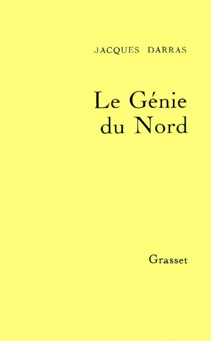 Couverture du livre « LE GENIE DU NORD » de Jacques Darras, librairie Les Contes Infusés à Corte