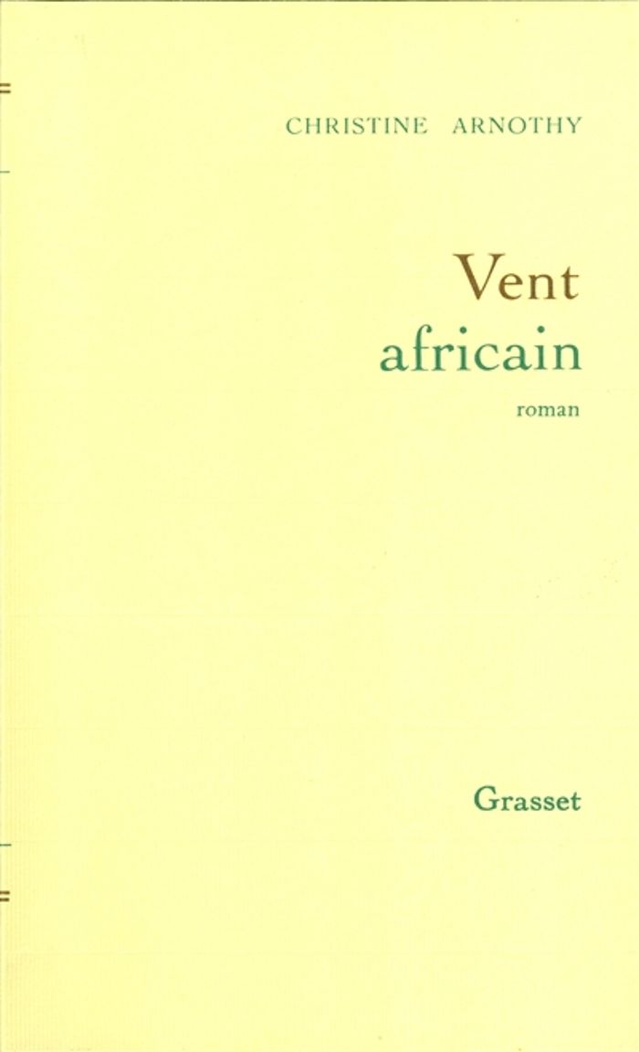 Couverture du livre « VENT AFRICAIN » de Arnothy William Dick, librairie Les Contes Infusés à Corte