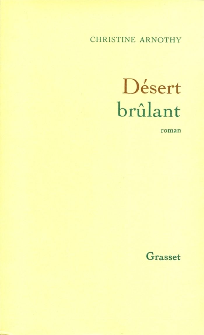 Couverture du livre « DESERT BRULANT » de Arnothy William Dick, librairie Les Contes Infusés à Corte
