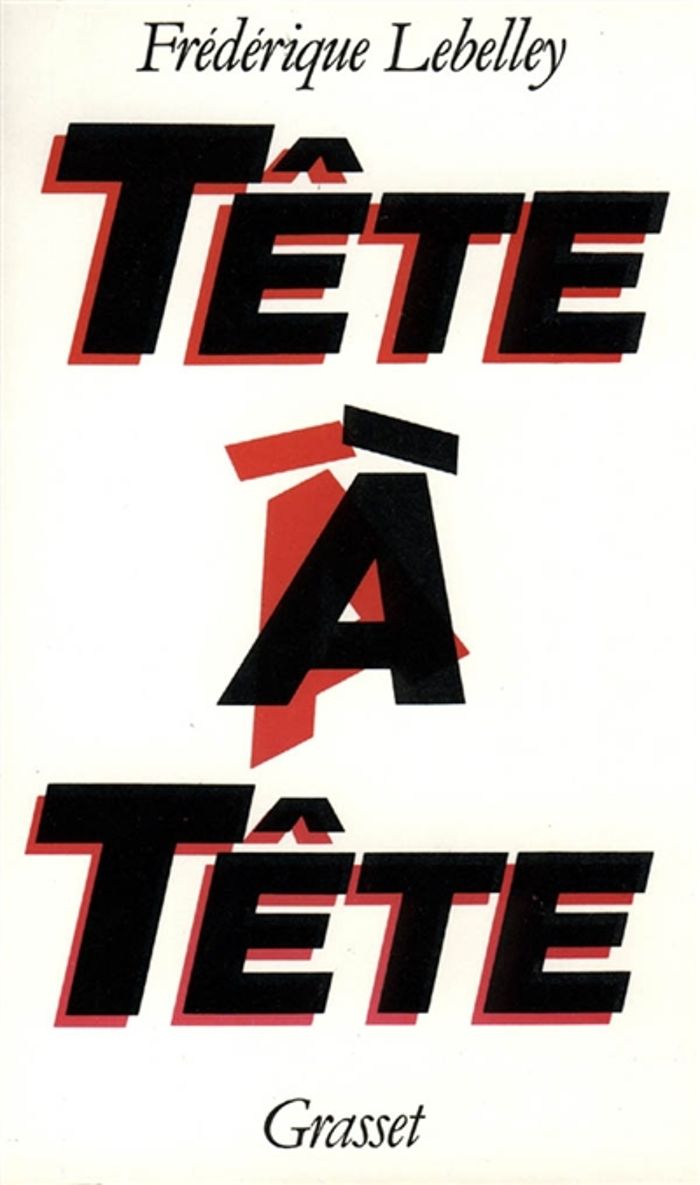 Couverture du livre « TETE A TETE », librairie Les Contes Infusés à Corte
