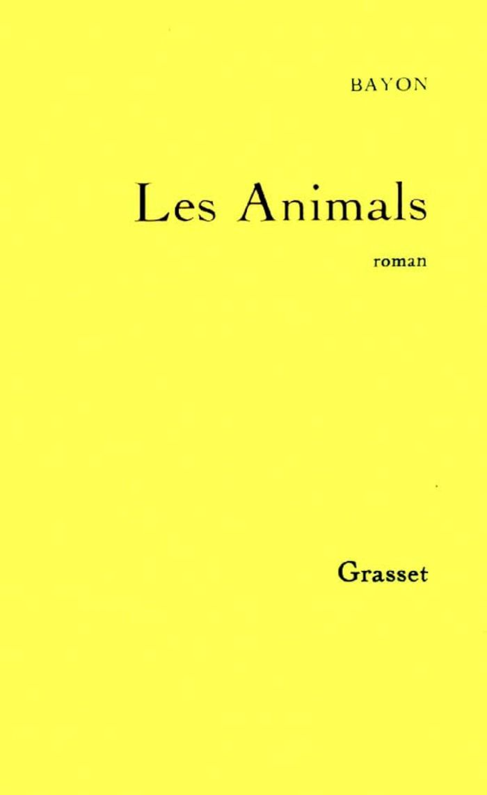 Couverture du livre « LES ANIMALS » de Bruno Bayon, librairie Les Contes Infusés à Corte