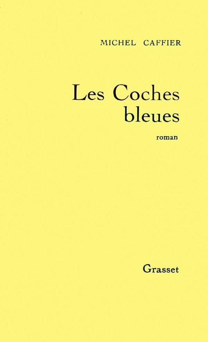 Couverture du livre « LES COCHES BLEUES » de Michel Caffier, librairie Les Contes Infusés à Corte