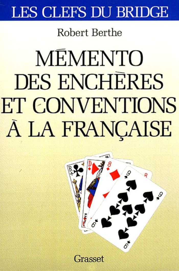 Couverture du livre « MEMENTO DES ENCHERES A LA FRANCAISE » de Robert Berthe, librairie Les Contes Infusés à Corte