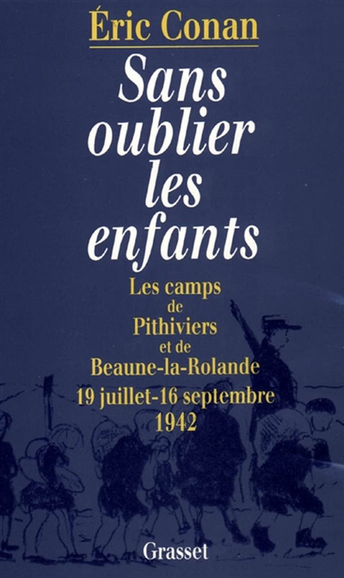 Couverture du livre « SANS OUBLIER LES ENFANTS » de Eric Conan, librairie Les Contes Infusés à Corte