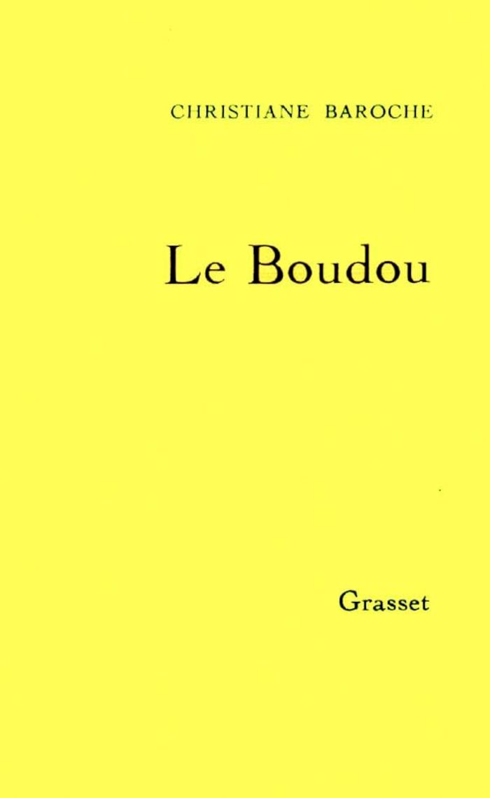 Couverture du livre « LE BOUDOU » de Christiane Baroche, librairie Les Contes Infusés à Corte