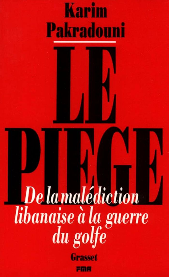 Couverture du livre « LE PIEGE » de Karim Pakradouni, librairie Les Contes Infusés à Corte