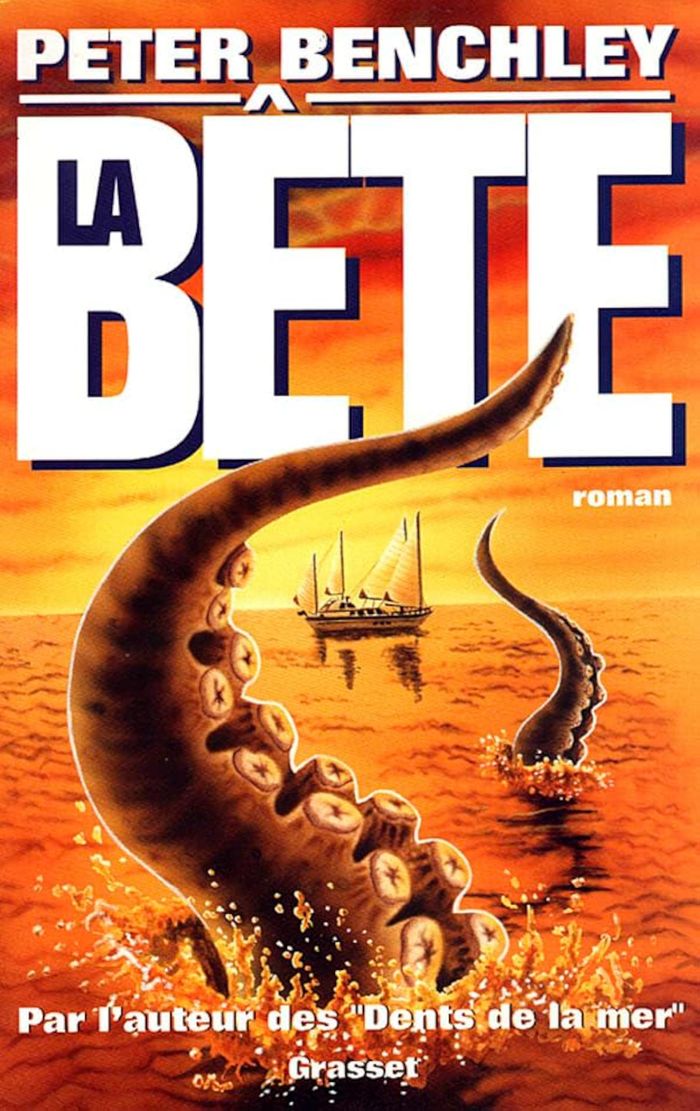 Couverture du livre « LA BETE » de Peter Benchley, librairie Les Contes Infusés à Corte
