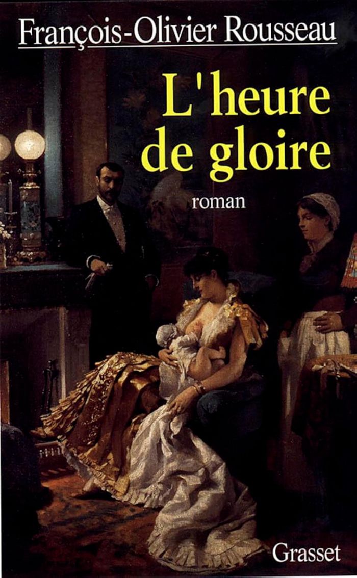 Couverture du livre « L'HEURE DE GLOIRE » de F-O. Rousseau, librairie Les Contes Infusés à Corte