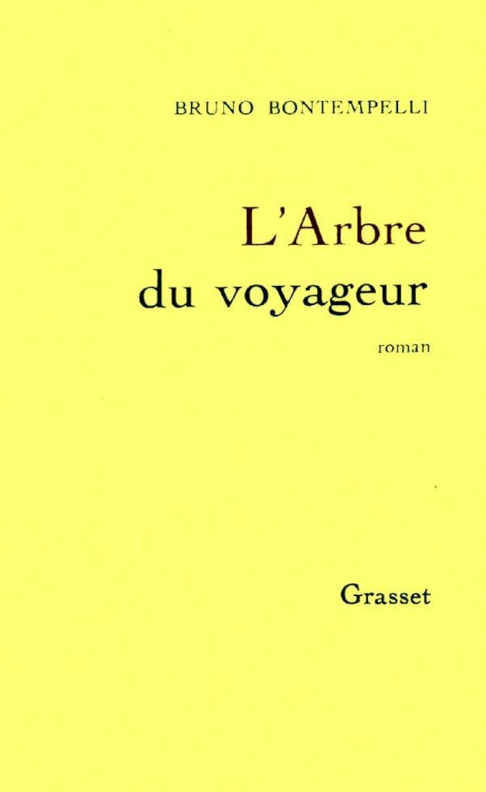 Couverture du livre « L'ARBRE DU VOYAGEUR » de Bruno Bontempelli, librairie Les Contes Infusés à Corte