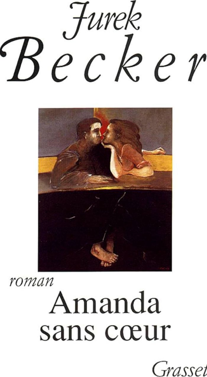 Couverture du livre « AMANDA SANS COEUR » de Jurek Becker, librairie Les Contes Infusés à Corte