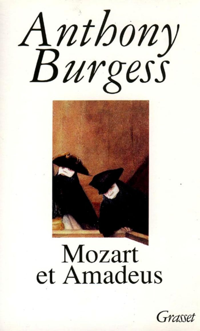 Couverture du livre « MOZART ET AMADEUS » de Anthony Burgess, librairie Les Contes Infusés à Corte