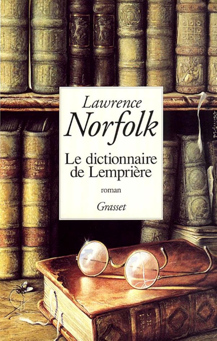 Couverture du livre « LE DICTIONNAIRE DE LEMPRIERE » de Lawrence Norfolk, librairie Les Contes Infusés à Corte