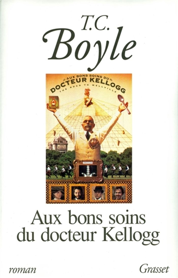 Couverture du livre « AUX BONS SOINS DU DR KELLOGG », librairie Les Contes Infusés à Corte