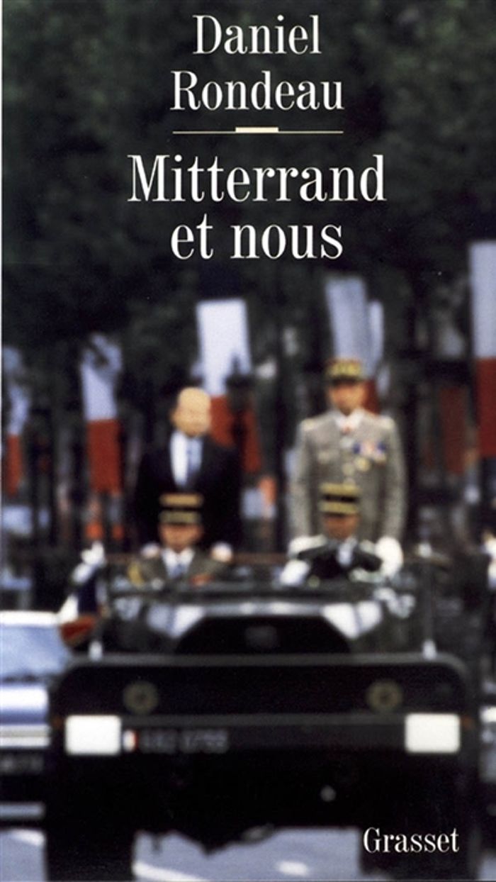 Couverture du livre « MITTERRAND ET NOUS » de Daniel Rondeau, librairie Les Contes Infusés à Corte