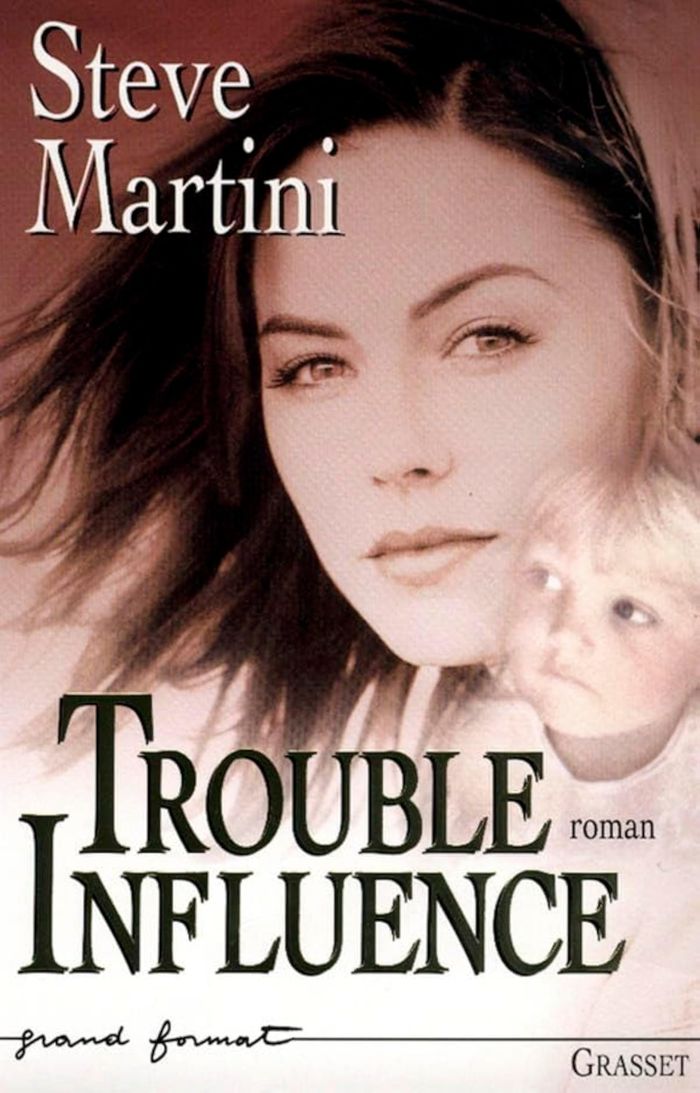 Couverture du livre « TROUBLE INFLUENCE » de Steve Martini, librairie Les Contes Infusés à Corte