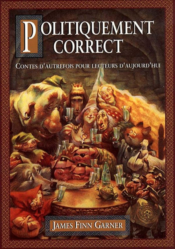Couverture du livre « POLITIQUEMENT CORRECT » de Finn Garner James, librairie Les Contes Infusés à Corte