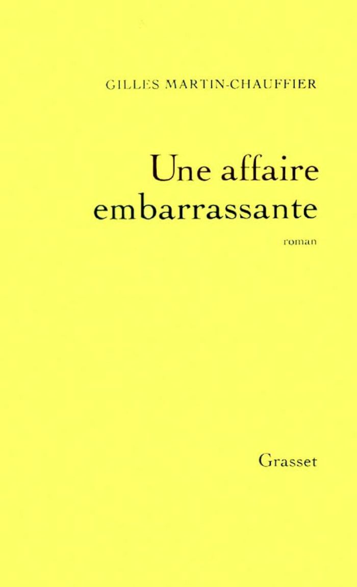 Couverture du livre « UNE AFFAIRE EMBARRASSANTE » de G. Martin-Chauffier, librairie Les Contes Infusés à Corte