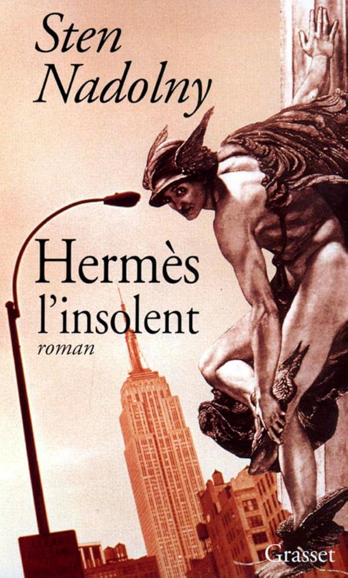 Couverture du livre « HERMES L INSOLENT » de Sten Nadolny, librairie Les Contes Infusés à Corte