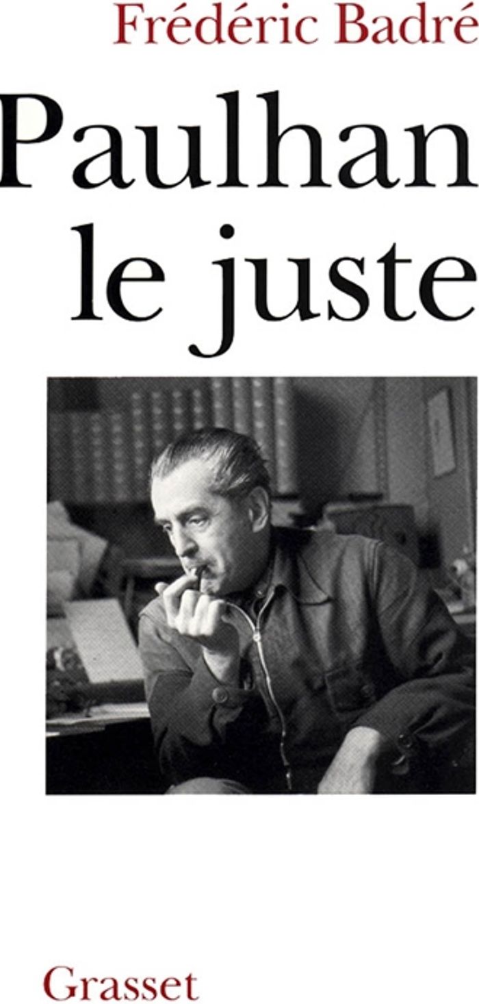 Couverture du livre « PAULHAN LE JUSTE », librairie Les Contes Infusés à Corte