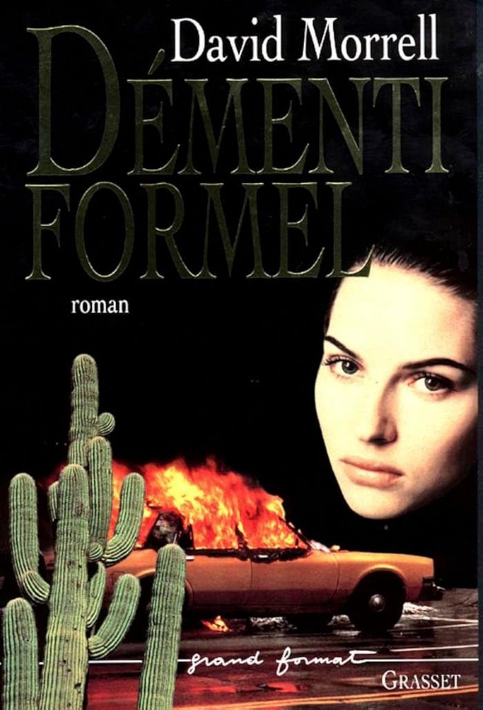 Couverture du livre « DEMENTI FORMEL » de David Morrell, librairie Les Contes Infusés à Corte
