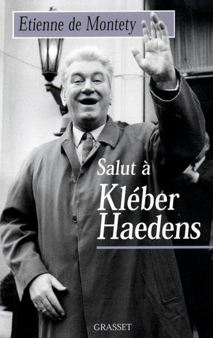 Couverture du livre « SALUT A KLEBER HAEDENS » de Etienne Montety, librairie Les Contes Infusés à Corte