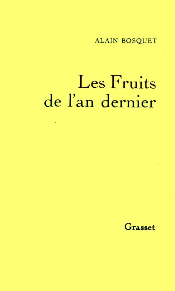Couverture du livre « LES FRUITS DE L'AN DERNIER », librairie Les Contes Infusés à Corte