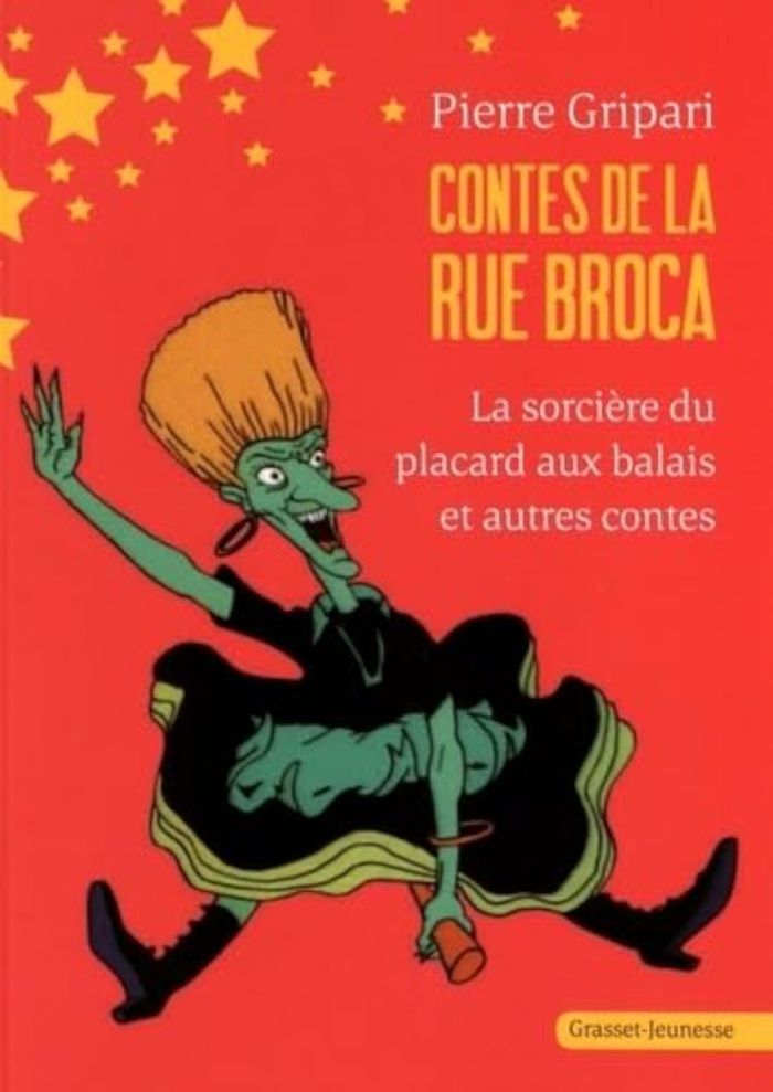 Couverture du livre « LA SORCIERE DU PLACARD AUX BALAIS ET AUTRES CONTES - N 1 - CONTES DE LA RUE BROCA » de Pierre Gripari, librairie Les Contes Infusés à Corte