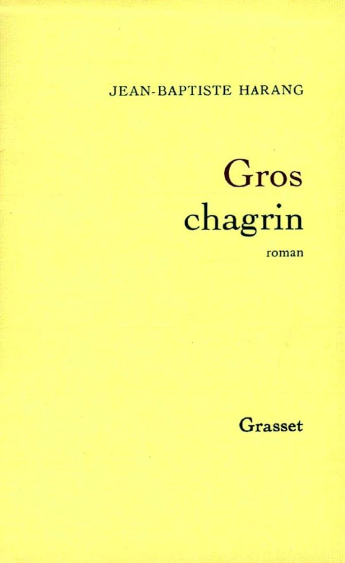 Couverture du livre « GROS CHAGRIN » de Jean-Baptiste Harang, librairie Les Contes Infusés à Corte