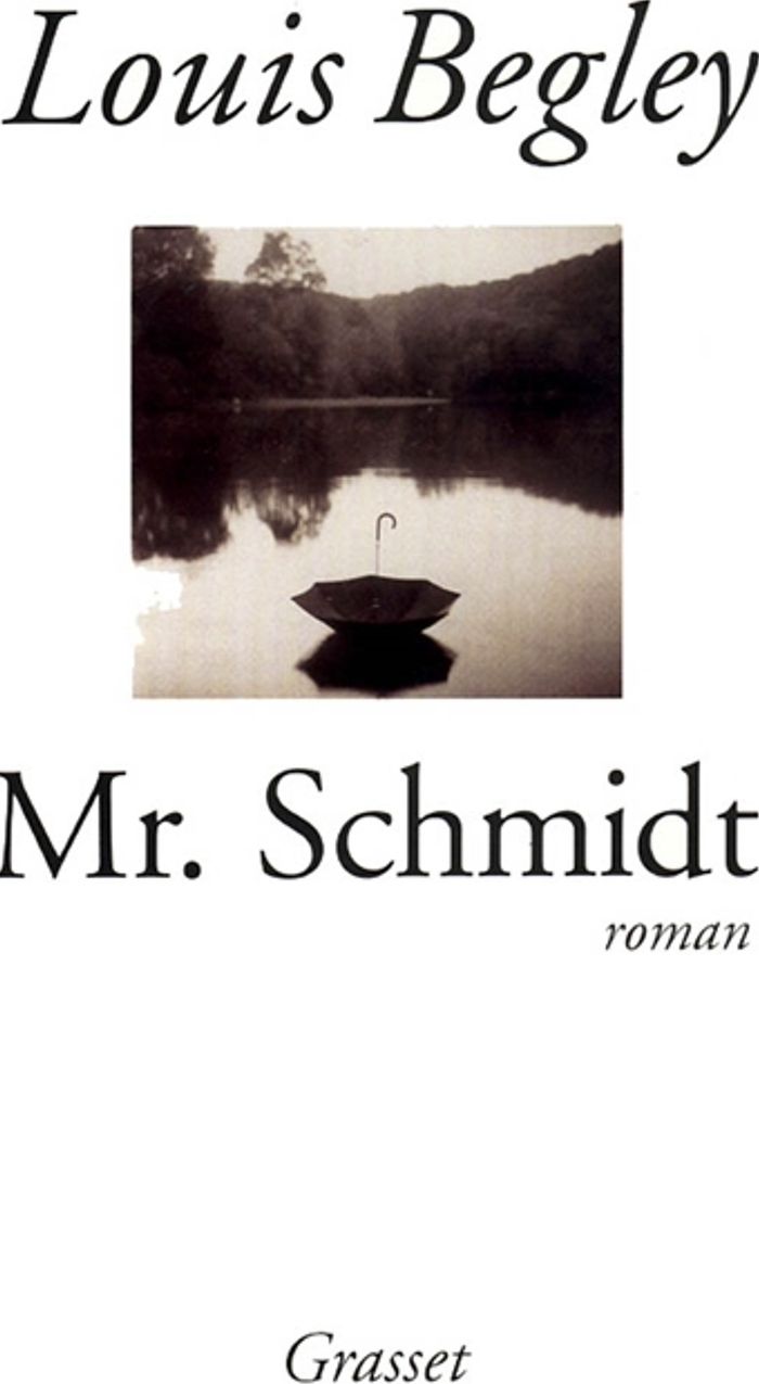 Couverture du livre « MONSIEUR SCHMIDT » de Louis Begley, librairie Les Contes Infusés à Corte