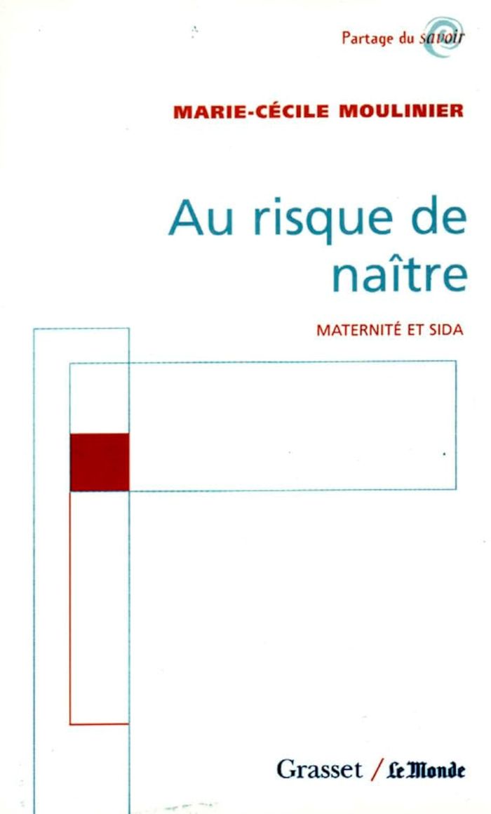 Couverture du livre « AU RISQUE DE NAITRE » de M-C. Moulinier, librairie Les Contes Infusés à Corte