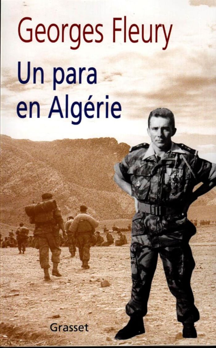 Couverture du livre « UN PARA EN ALGERIE » de Georges Fleury, librairie Les Contes Infusés à Corte