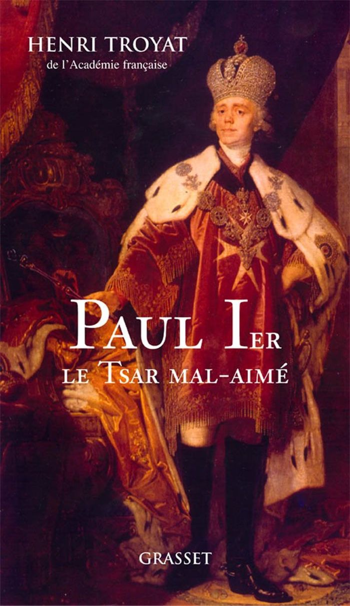 Couverture du livre « PAUL 1ER, LE TSAR MAL-AIME », librairie Les Contes Infusés à Corte