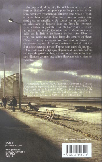 Quatrième de couverture de « Du côté d'Ostende : roman »