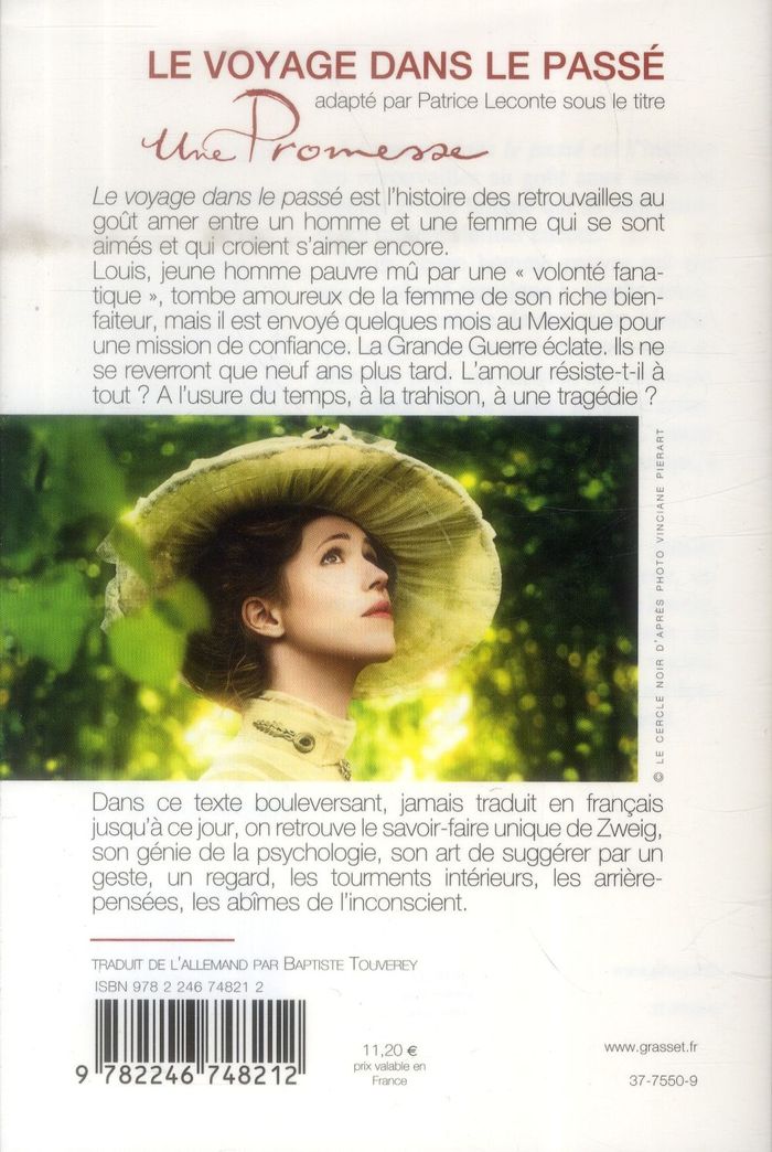 Quatrième de couverture de « Voyage dans le passé »