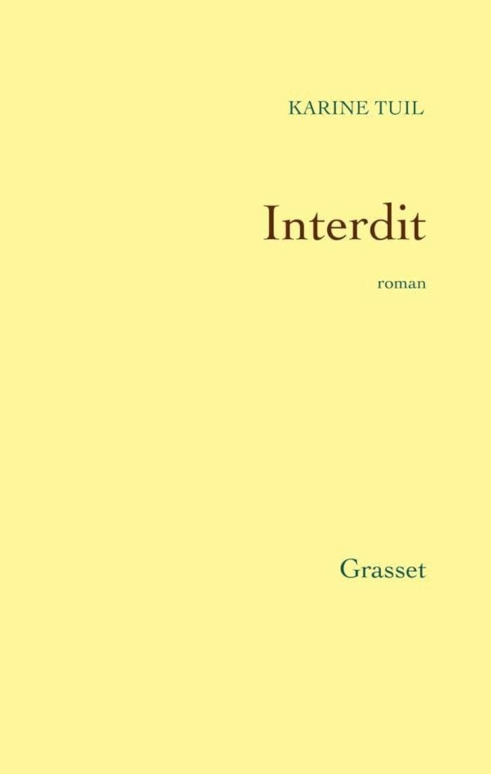 Couverture du livre « Interdit : roman », librairie Les Contes Infusés à Corte
