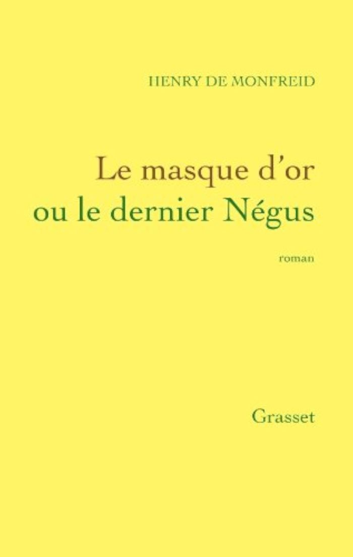 Couverture du livre « LE MASQUE D'OR » de Henry Monfreid, librairie Les Contes Infusés à Corte