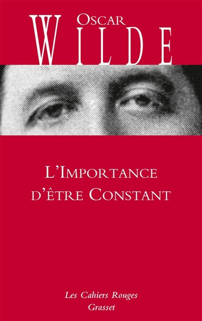 Couverture du livre « L'importance d'être Constant : comédie banale pour les gens sérieux » de Oscar Wilde, librairie Les Contes Infusés à Corte