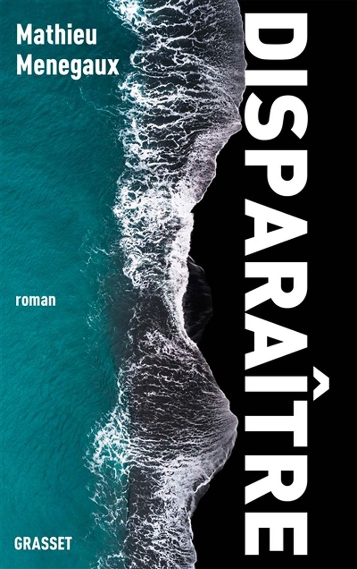 Couverture du livre « Disparaître : roman » de Mathieu Menegaux, librairie Les Contes Infusés à Corte