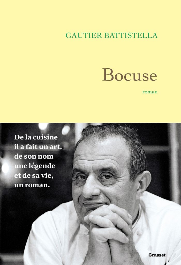 Couverture du livre « Bocuse : roman » de Gautier Battistella, librairie Les Contes Infusés à Corte