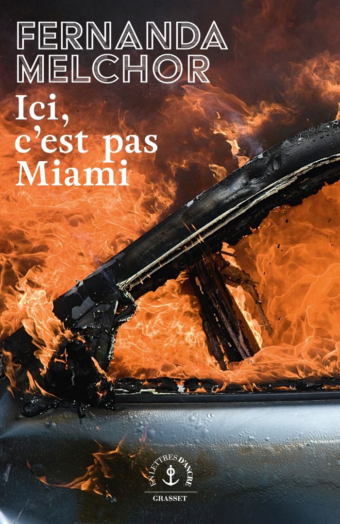 Couverture du livre « Ici, c'est pas Miami » de Fernanda Melchor, librairie Les Contes Infusés à Corte
