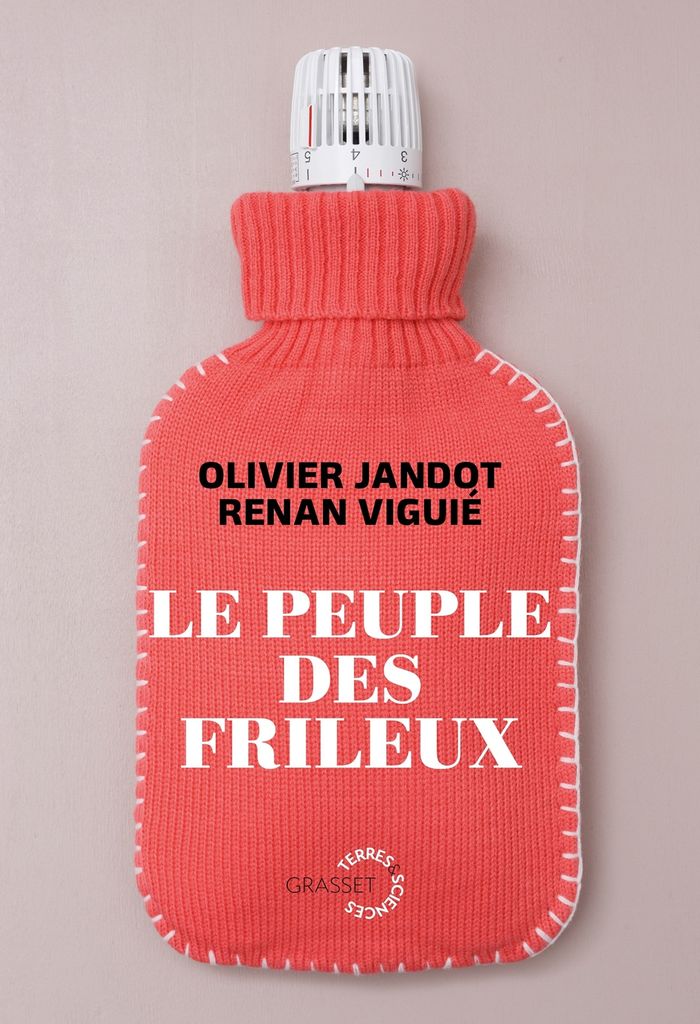 Couverture du livre « Le peuple des frileux » de Olivier Jandot, librairie Les Contes Infusés à Corte