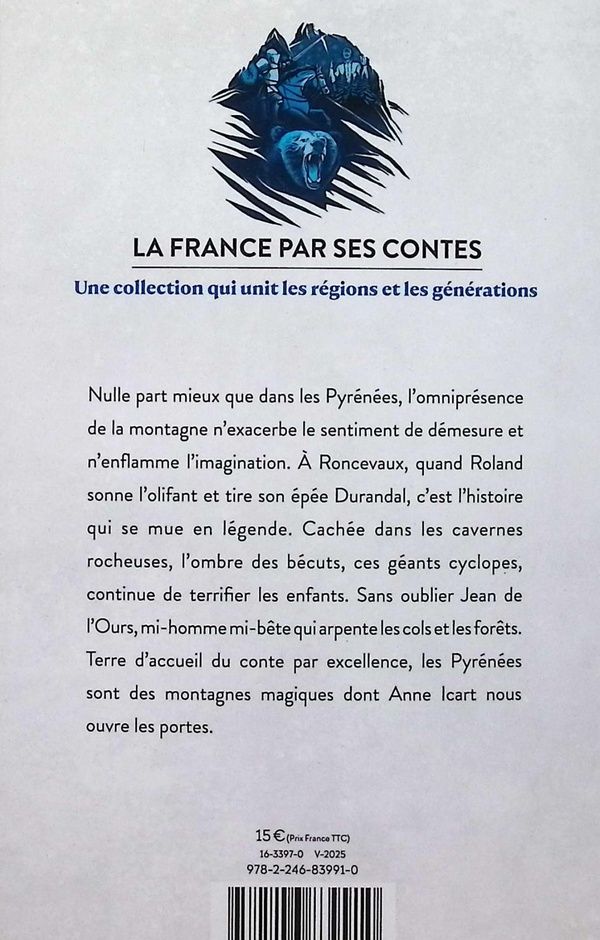 Quatrième de couverture de « Contes des Pyrénées »