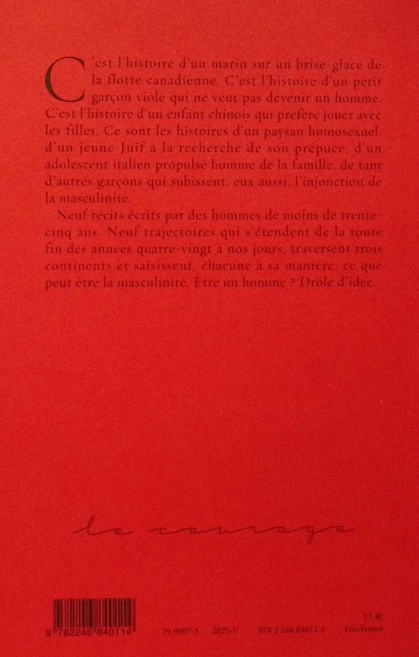 Quatrième de couverture de « Masculinité ? »