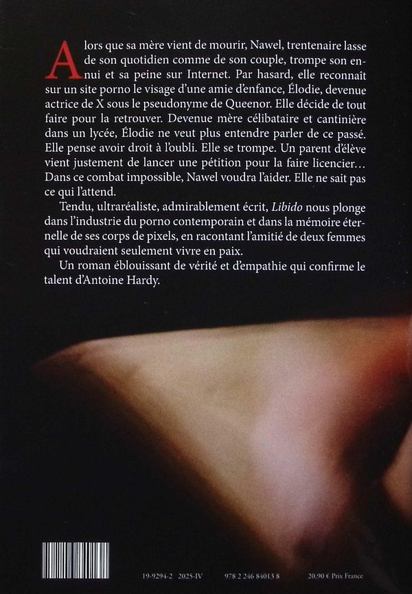 Quatrième de couverture de « Libido : roman »