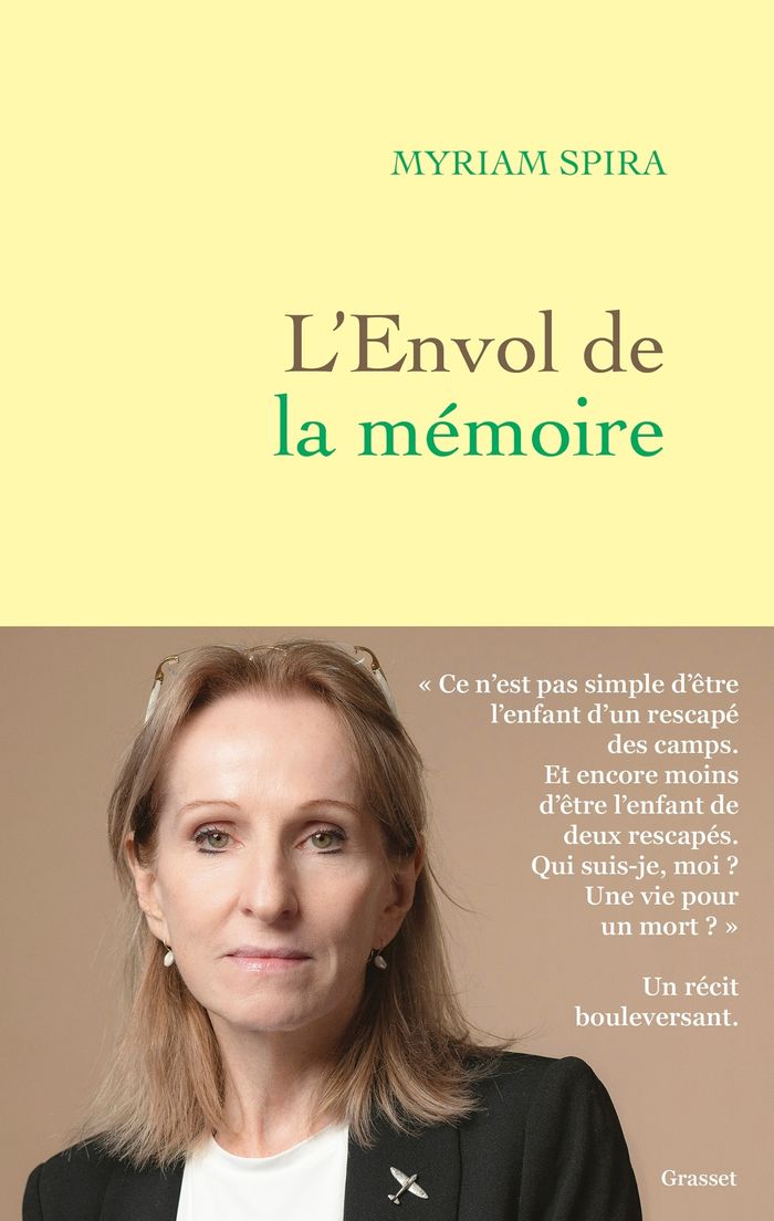 Couverture du livre « L'envol de la mémoire » de Myriam Spira, librairie Les Contes Infusés à Corte