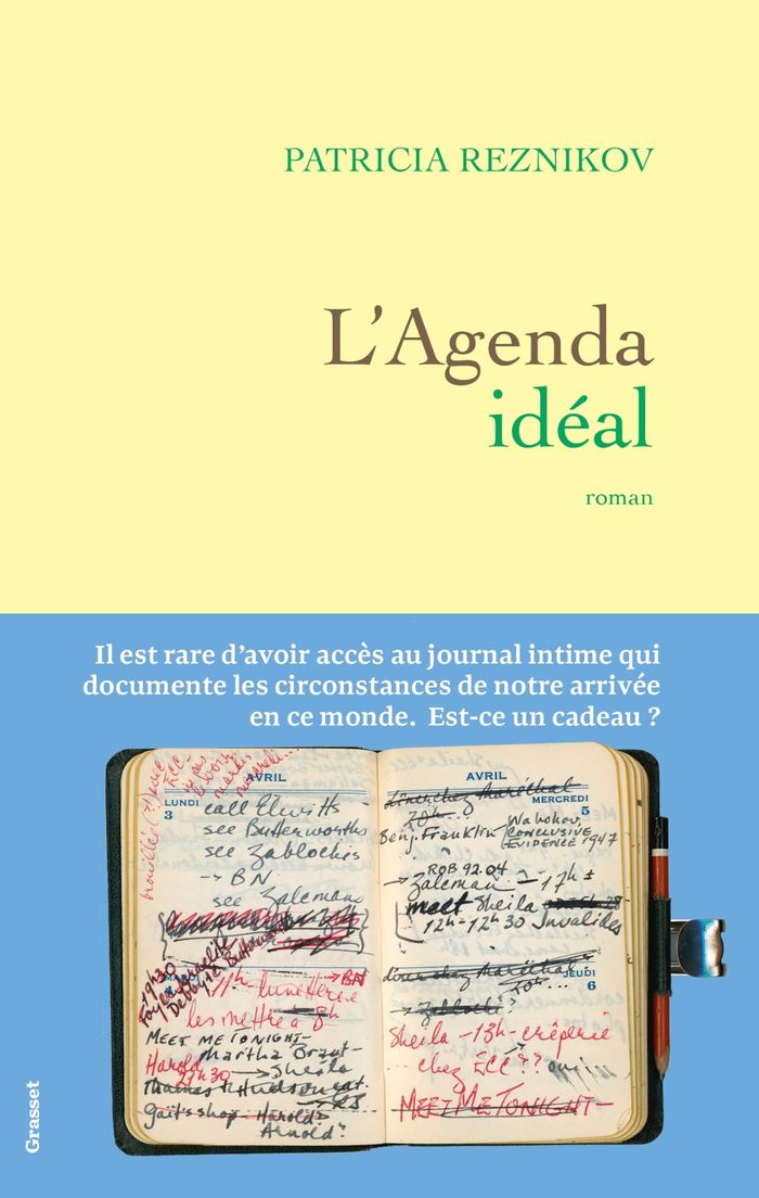 Couverture du livre « L'agenda idéal » de Patricia Reznikov, librairie Les Contes Infusés à Corte