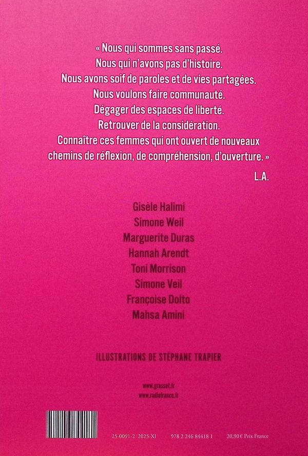 Quatrième de couverture de « Femmes d'exception »