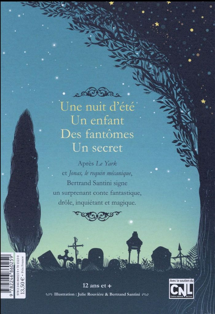 Quatrième de couverture de « Hugo de la nuit »