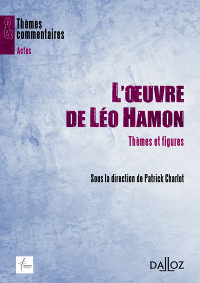 Couverture du livre « L'OEUVRE DE LEO HAMON - THEMES ET FIGURES » de Patrick Charlot, librairie Les Contes Infusés à Corte